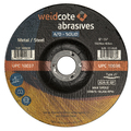 Weldcote Grinding Wheel 6 X 1/4 X 7/8 A24-R-Bf Steel T27 A-Solid 10037